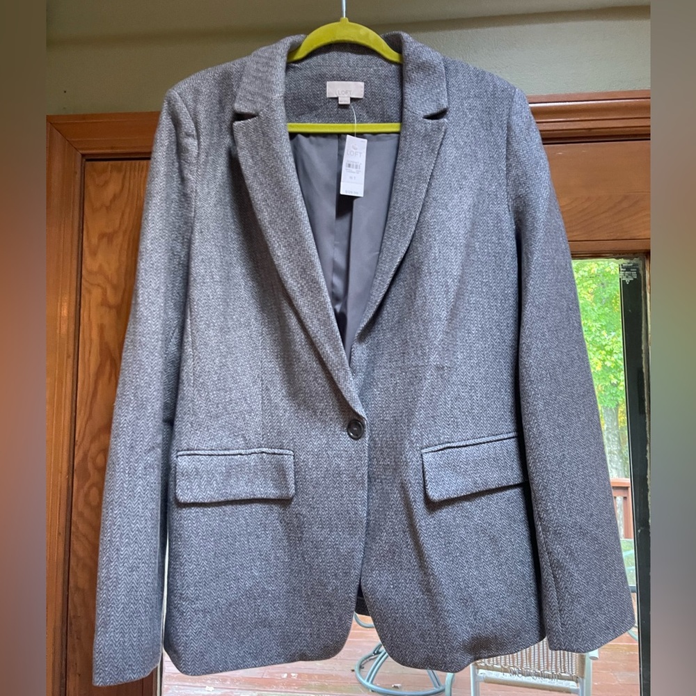 Loft size 16 Tall blazer new with tags
